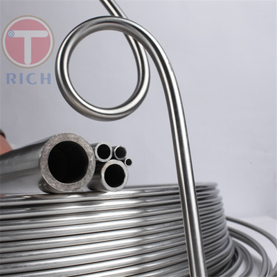 قیمت خوب 3/4 اینچ X 0.35 اینچ 304 30403 2205 کویل های فولادی نرم لوله آنلاین