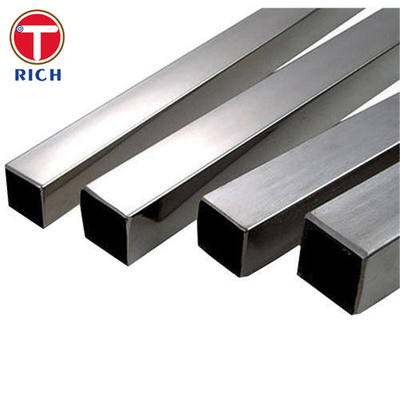 قیمت خوب 304 316 304L 316L 430 فولاد ضد زنگ مستطیل / لوله مربع ASTM A213 آنلاین
