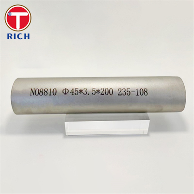 قیمت خوب GB/T 30059 N08800 لوله های آلیاژ ضد خوردگی بدون دنده برای مبادله گرما آنلاین