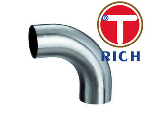 قیمت خوب لوله های فولادی ضد زنگ 90 درجه آرنج ASME B16.9 DIN 2605 آنلاین
