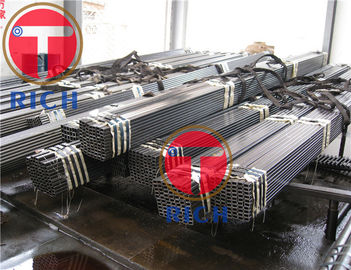 قیمت خوب لوله فولادی دقت مربع / مستطیل شکل با پوشش گالوانیزه Astm A106 آنلاین