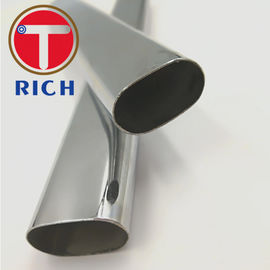 قیمت خوب هندریلس تزئینی تخت بیضی لوله / لوله های فولادی ضد زنگ بیضی شکل جوش داده شده آنلاین