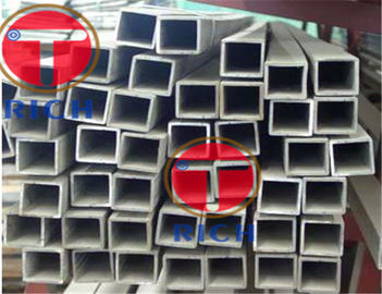 قیمت خوب ASTM A554 316 304 لوله فولادی مربع / لوله فولادی ضد زنگ Astm durable آنلاین