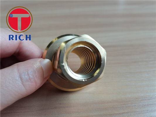 قیمت خوب برنج C1100 مس برنز CNC تراش تراش قطعات رزوه M12 M10 آنلاین