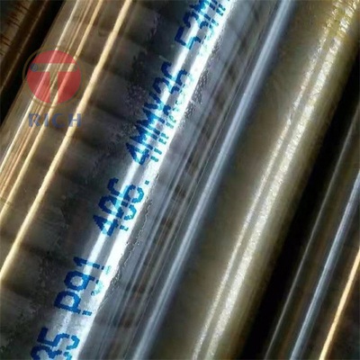 قیمت خوب لوله فولادی آلیاژی دیگ بخار 4140 بدون درز Astm A 335 Gr P1 T12 Astm A691 G 91 Astm A213 T23 آنلاین
