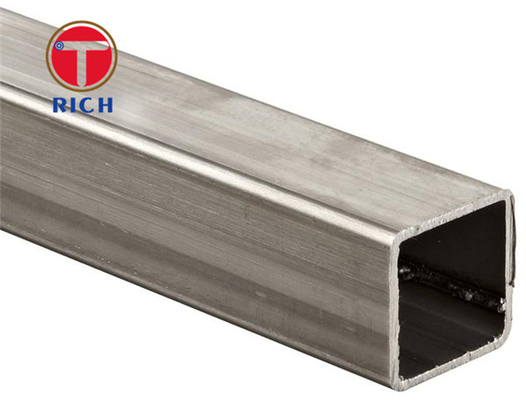 قیمت خوب لوله مربعی 0.4 میلی‌متری روشن 2B فولاد ضد زنگ 5×5 میلی‌متر آنلاین