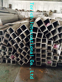 قیمت خوب لوله های فولادی جوش داده شده مستطیلی، لوله های فولادی ضد زنگ ASTM A554 لوله های فولادی ضد زنگ آنلاین